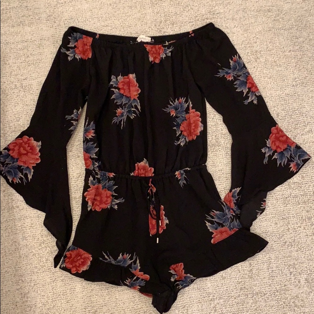 Off the Shoulder Romper